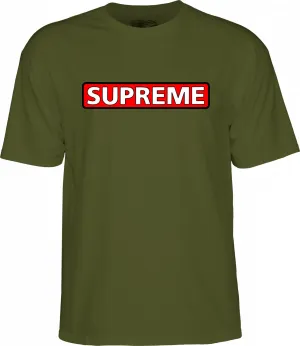 Powell Peralta - Supreme Tee Military Green