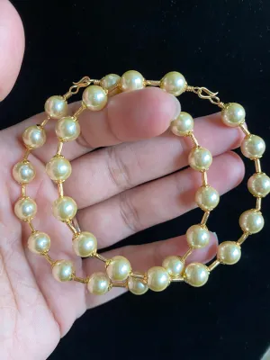 PREORDER Pearl Hand Made Flexible Bangles
