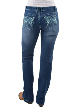 Pure Western Jeans Womens Camila Straight 34in Leg (PCP2212503)