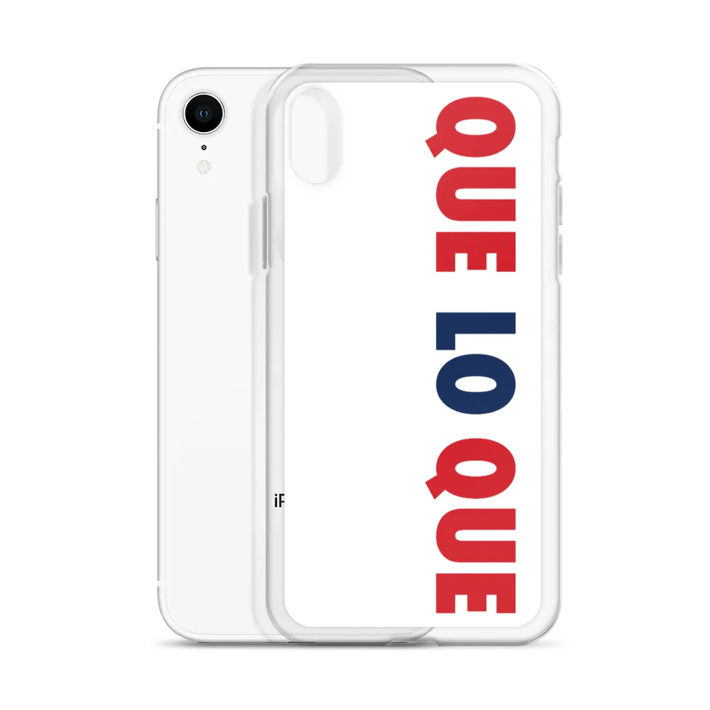 Que Lo Que Dominican iPhone Case