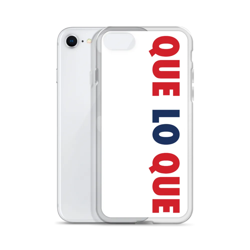 Que Lo Que Dominican iPhone Case