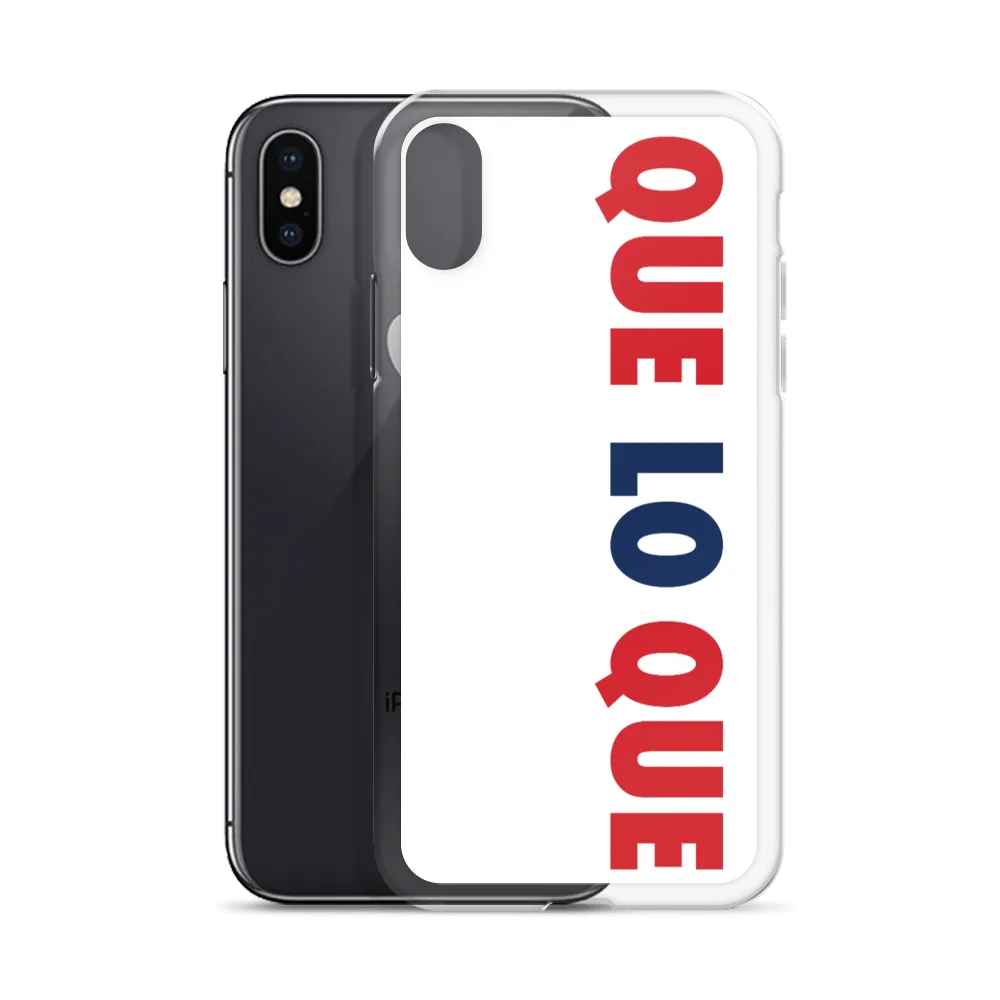 Que Lo Que Dominican iPhone Case
