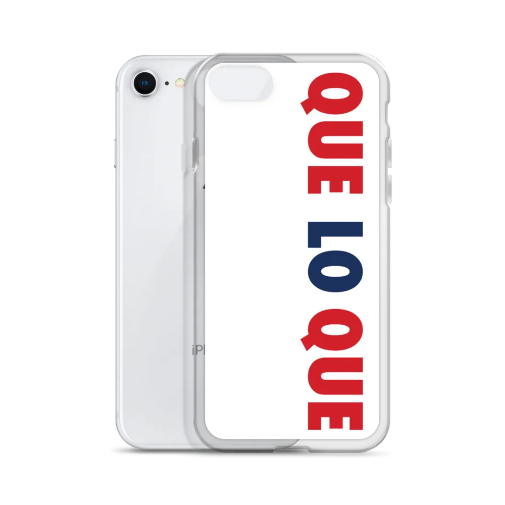 Que Lo Que Dominican iPhone Case