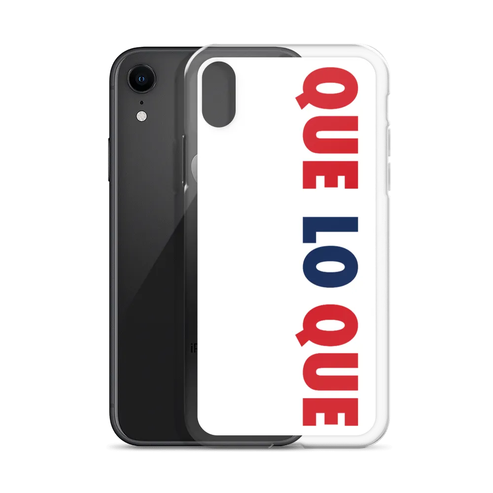 Que Lo Que Dominican iPhone Case