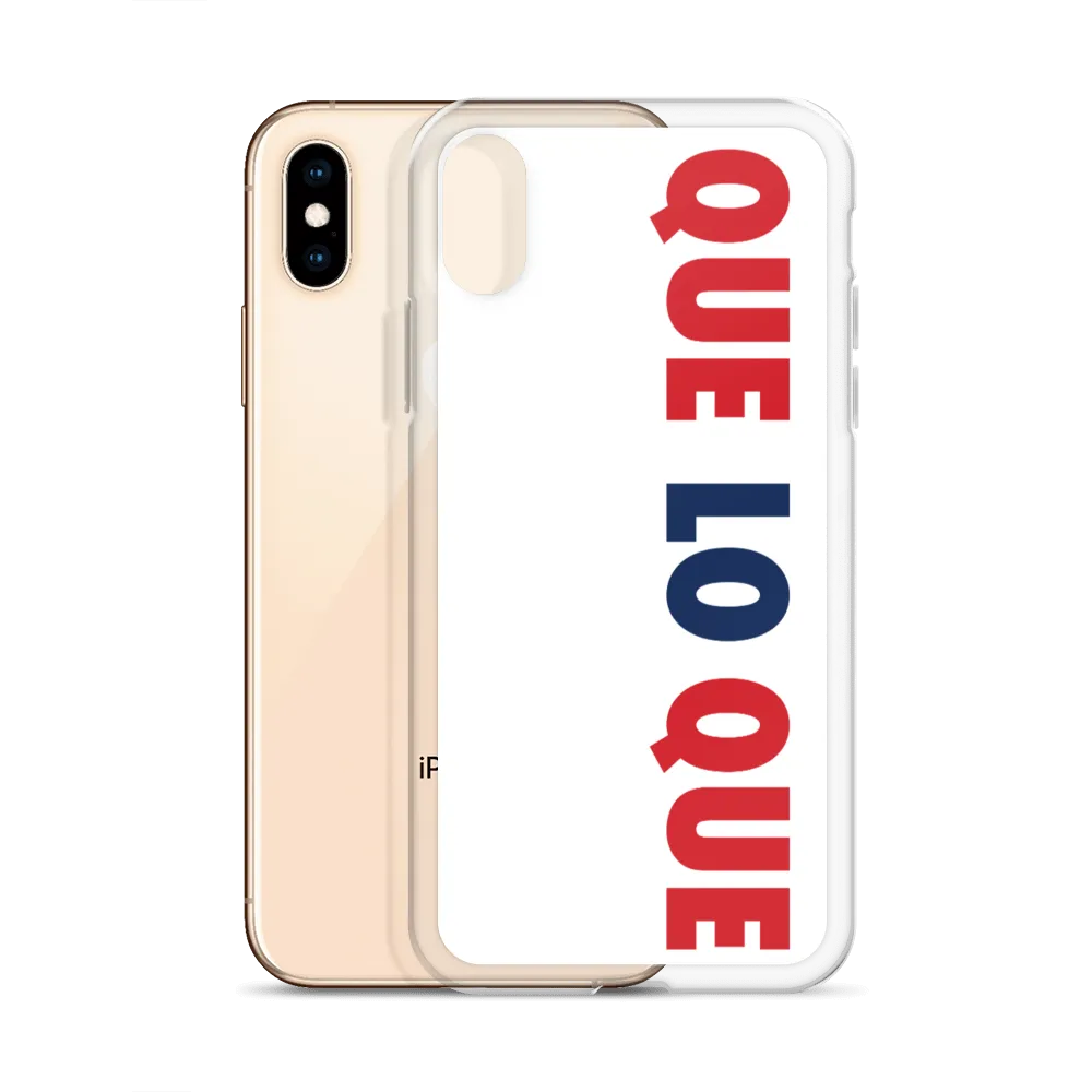 Que Lo Que Dominican iPhone Case