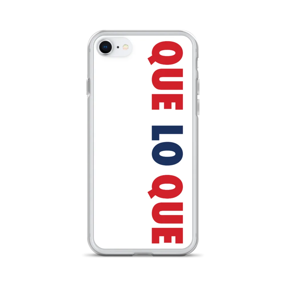 Que Lo Que Dominican iPhone Case