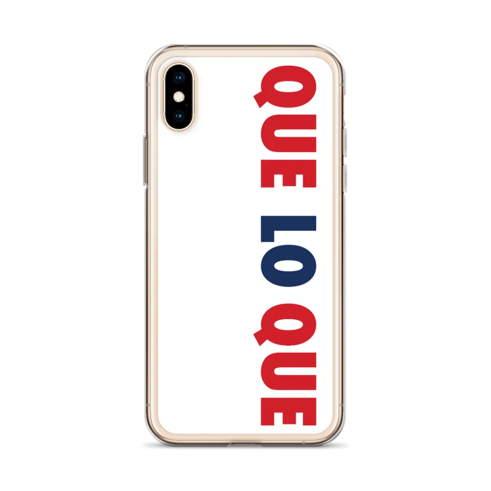 Que Lo Que Dominican iPhone Case