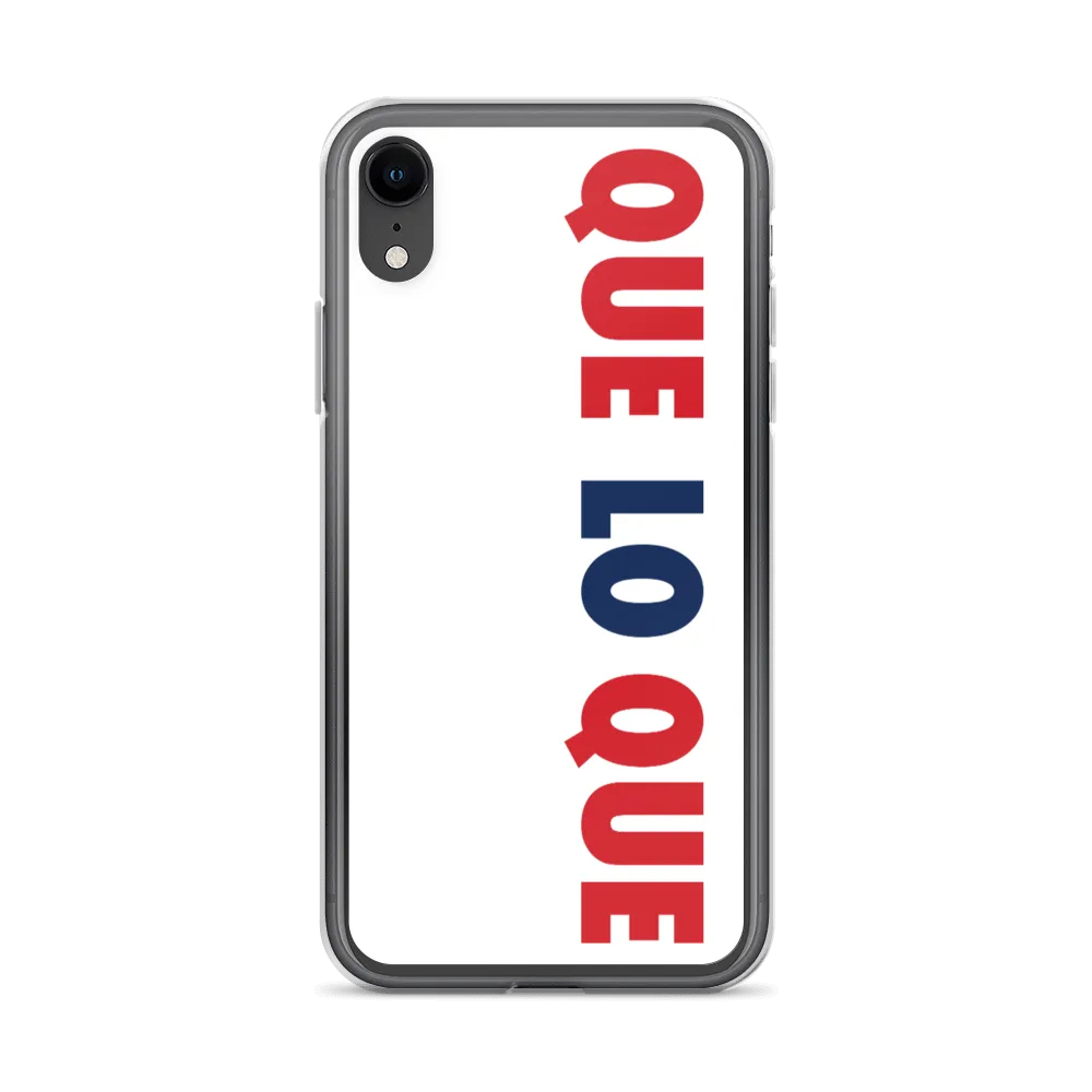 Que Lo Que Dominican iPhone Case