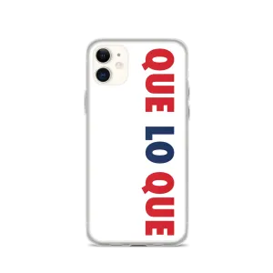 Que Lo Que Dominican iPhone Case
