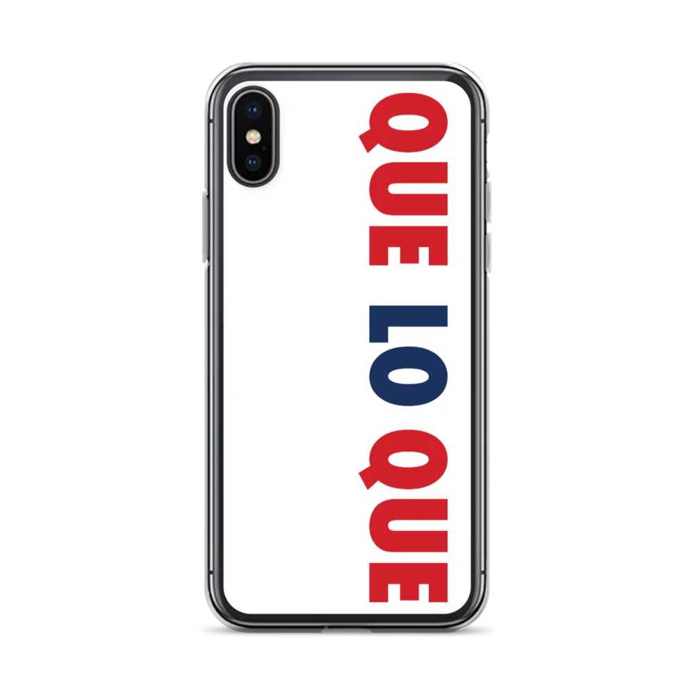 Que Lo Que Dominican iPhone Case