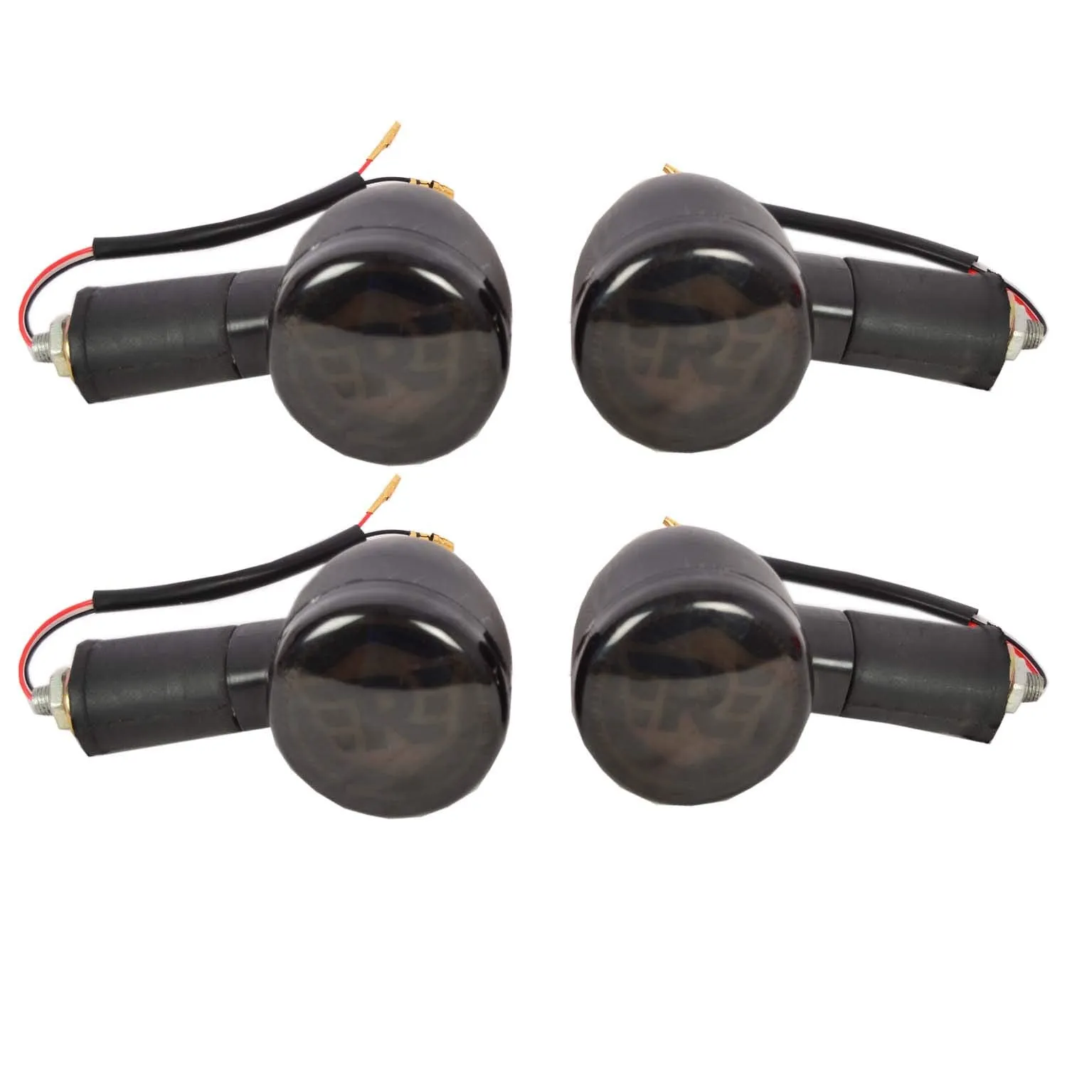 RE Classic Tail Light 3, And Indicator Combo For Royal Enfield Classic (5 Pcs), BLACK.