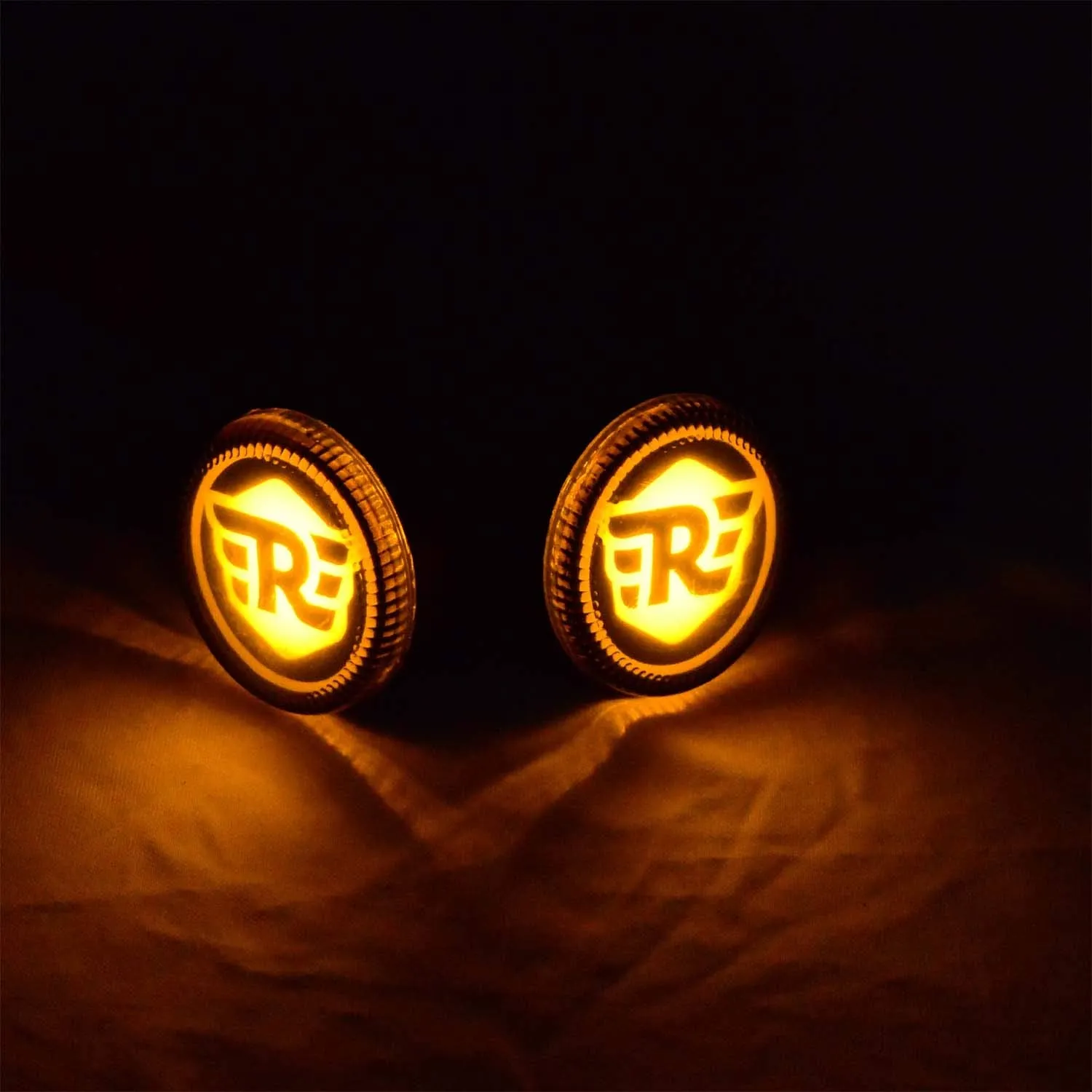 RE Classic Tail Light 3, And Indicator Combo For Royal Enfield Classic (5 Pcs), BLACK.