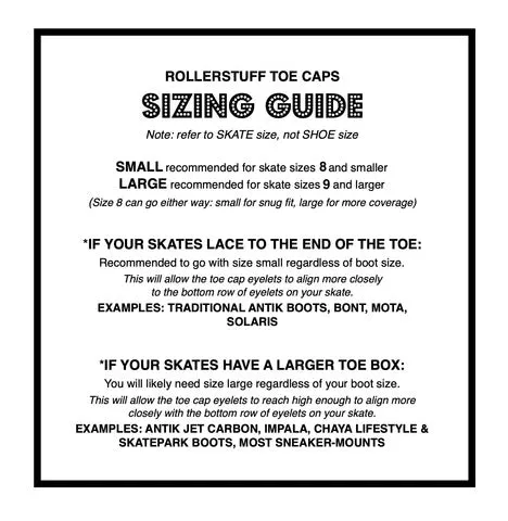 RollerStuff Toe Caps Fuchsia