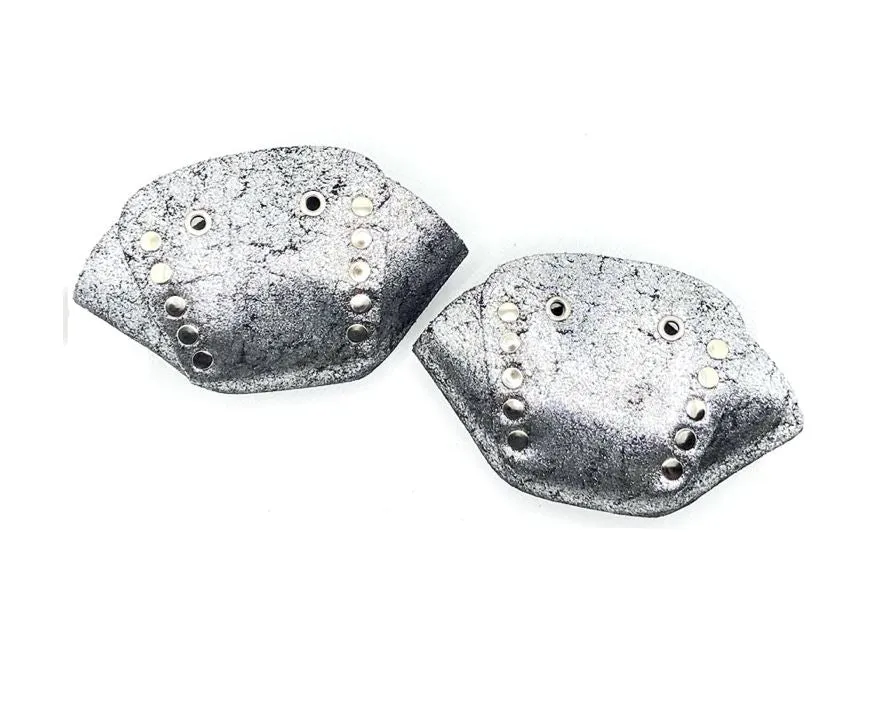 RollerStuff Toe Caps Glitter Silver