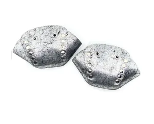 RollerStuff Toe Caps Glitter Silver