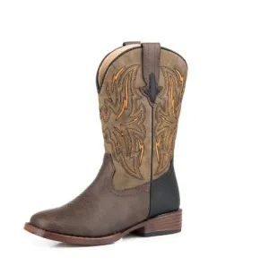 Roper Boots Kids Dalton Brown/Tan