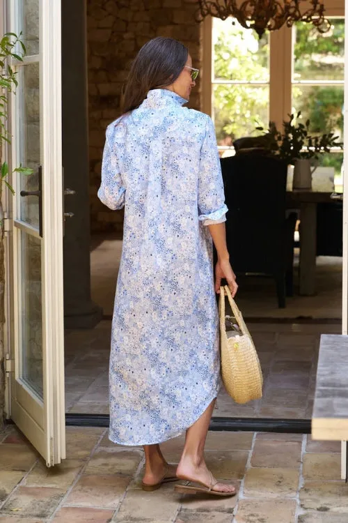 Rory Dress - Blue Floral
