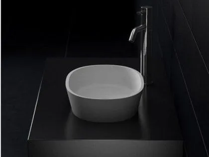 Rosetta Oval Stone Basin - 600mm - STB01