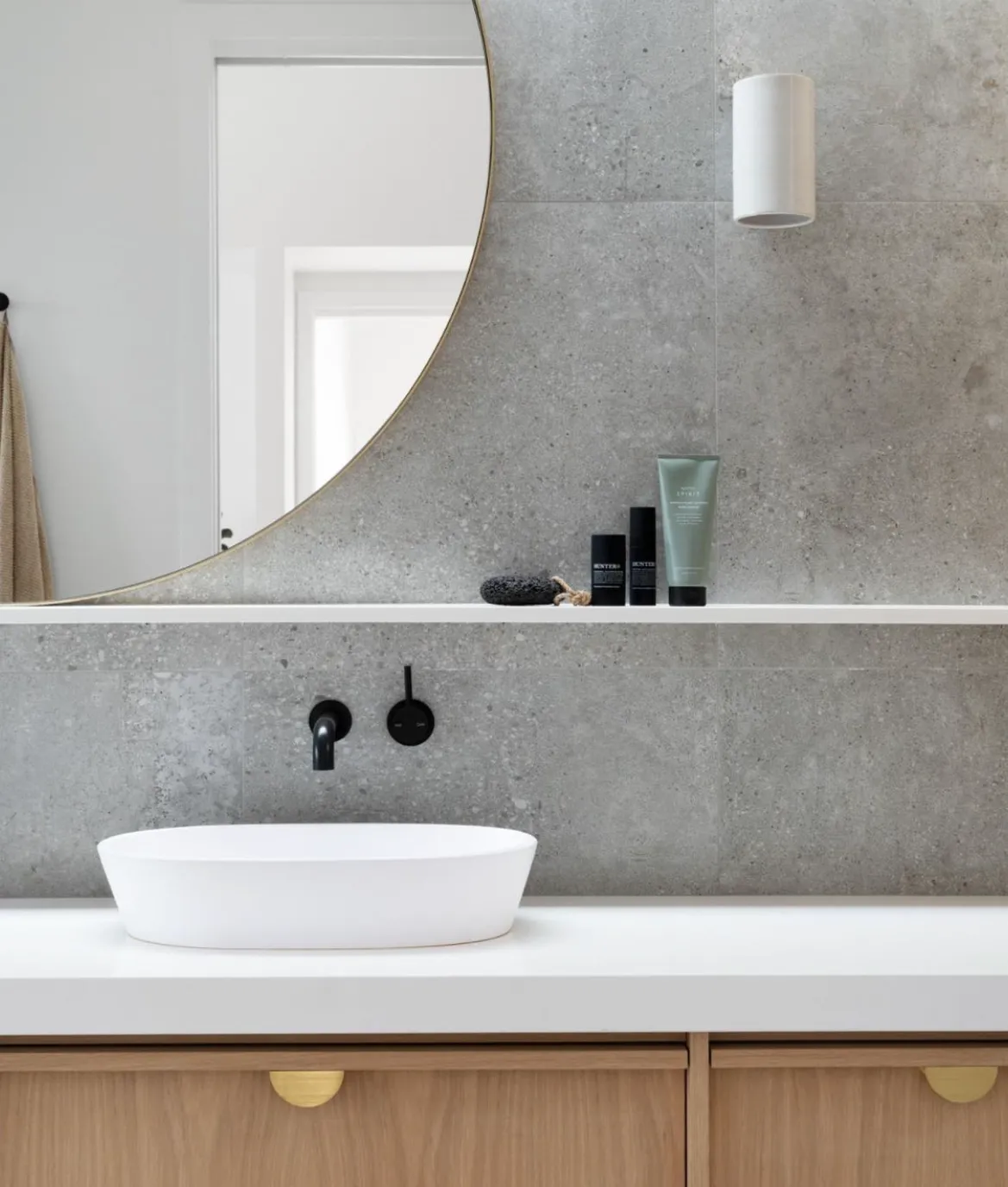 Rosetta Oval Stone Basin - 600mm - STB01