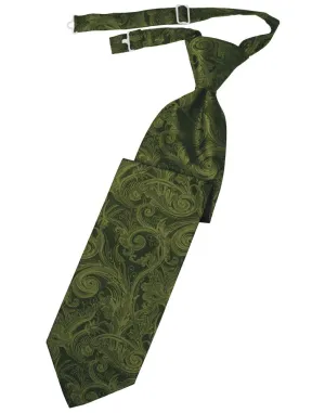Sage Tapestry Kids Necktie