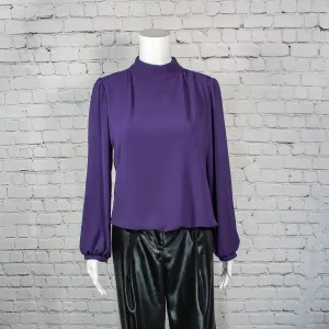 SALE! Gabin Long Sleeve Top in Eggplant by Drew
