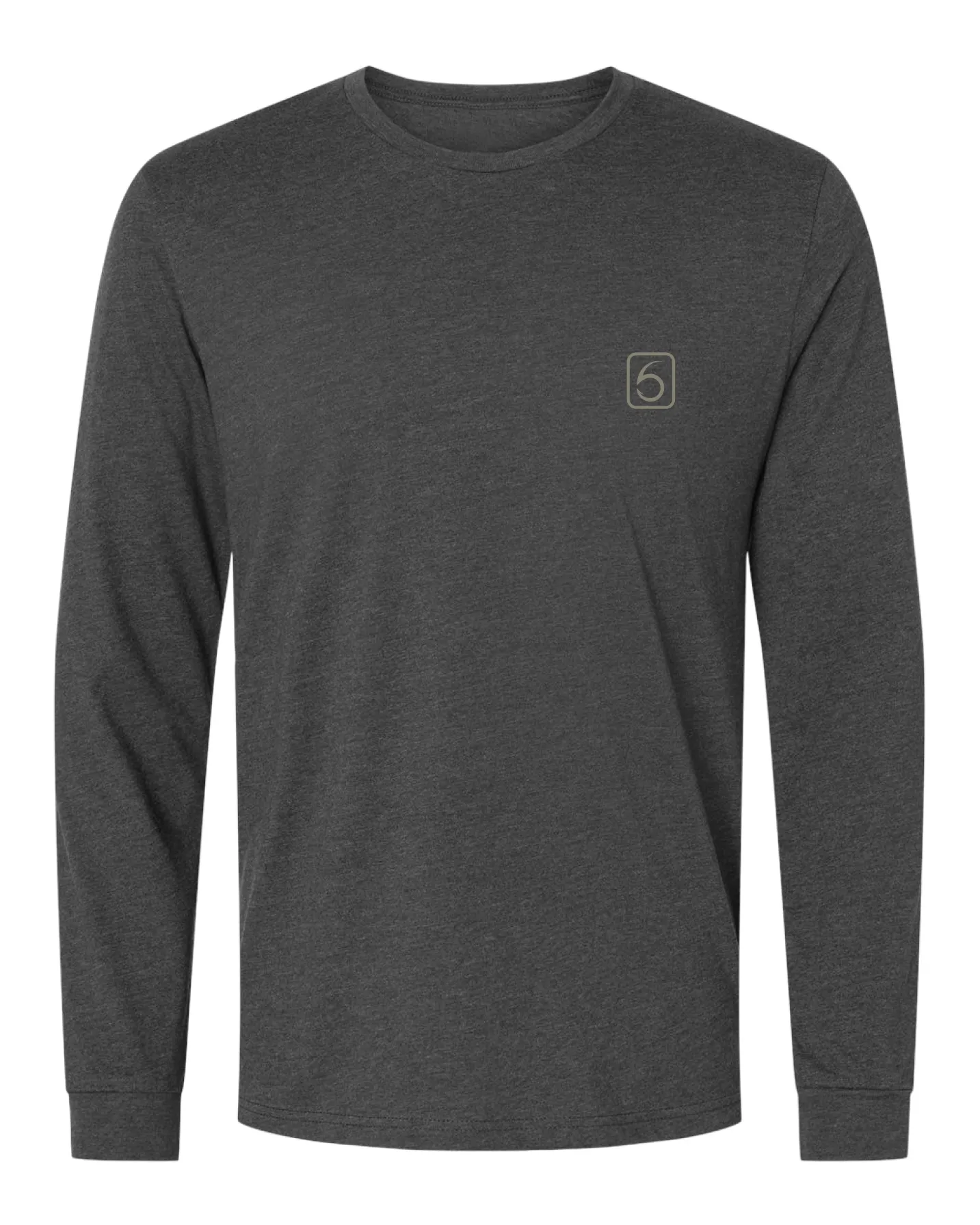 Sandy Flats - L/S Tee - Charcoal