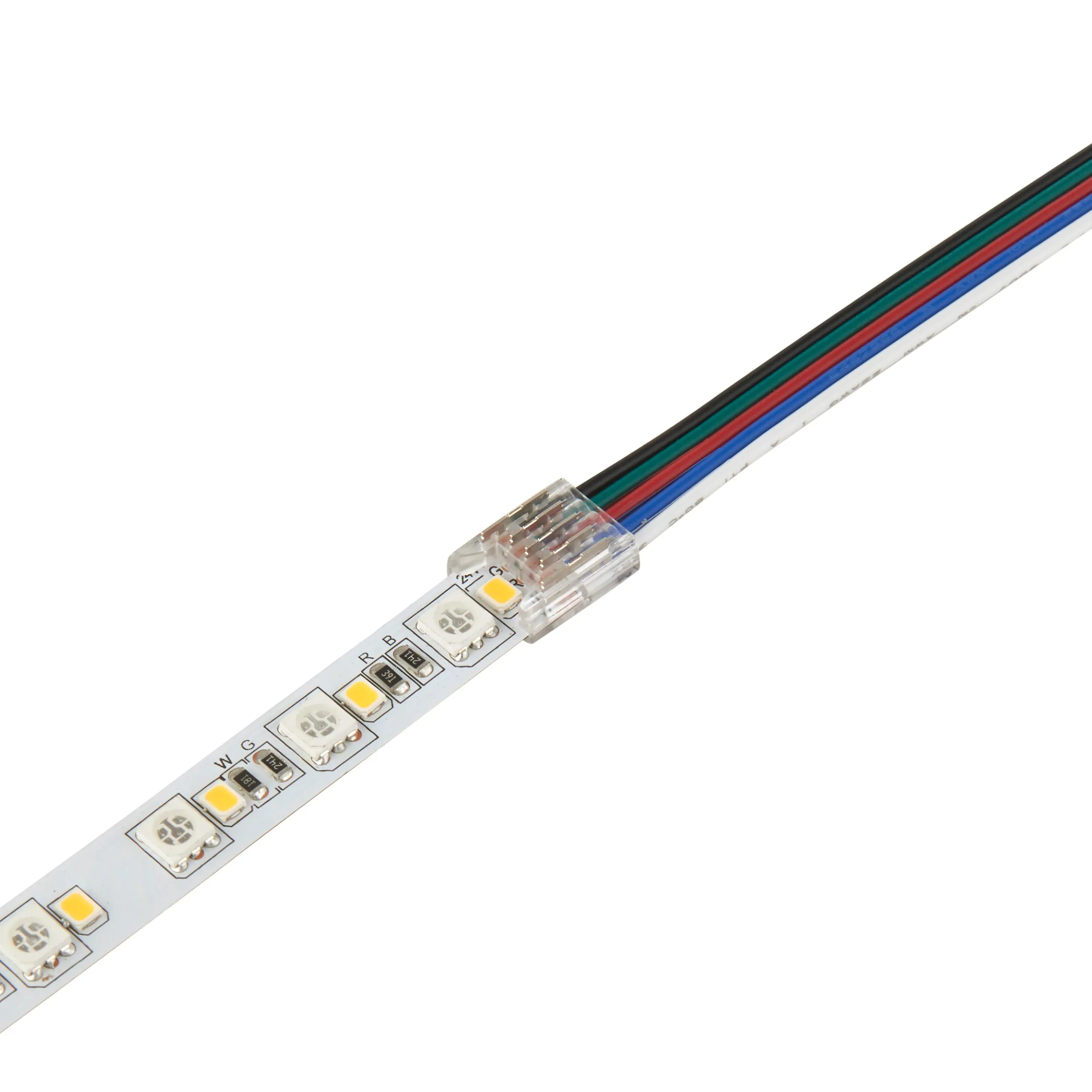 Saxby 103843 OrionRGBW connector flexible tape to tape Clear pc