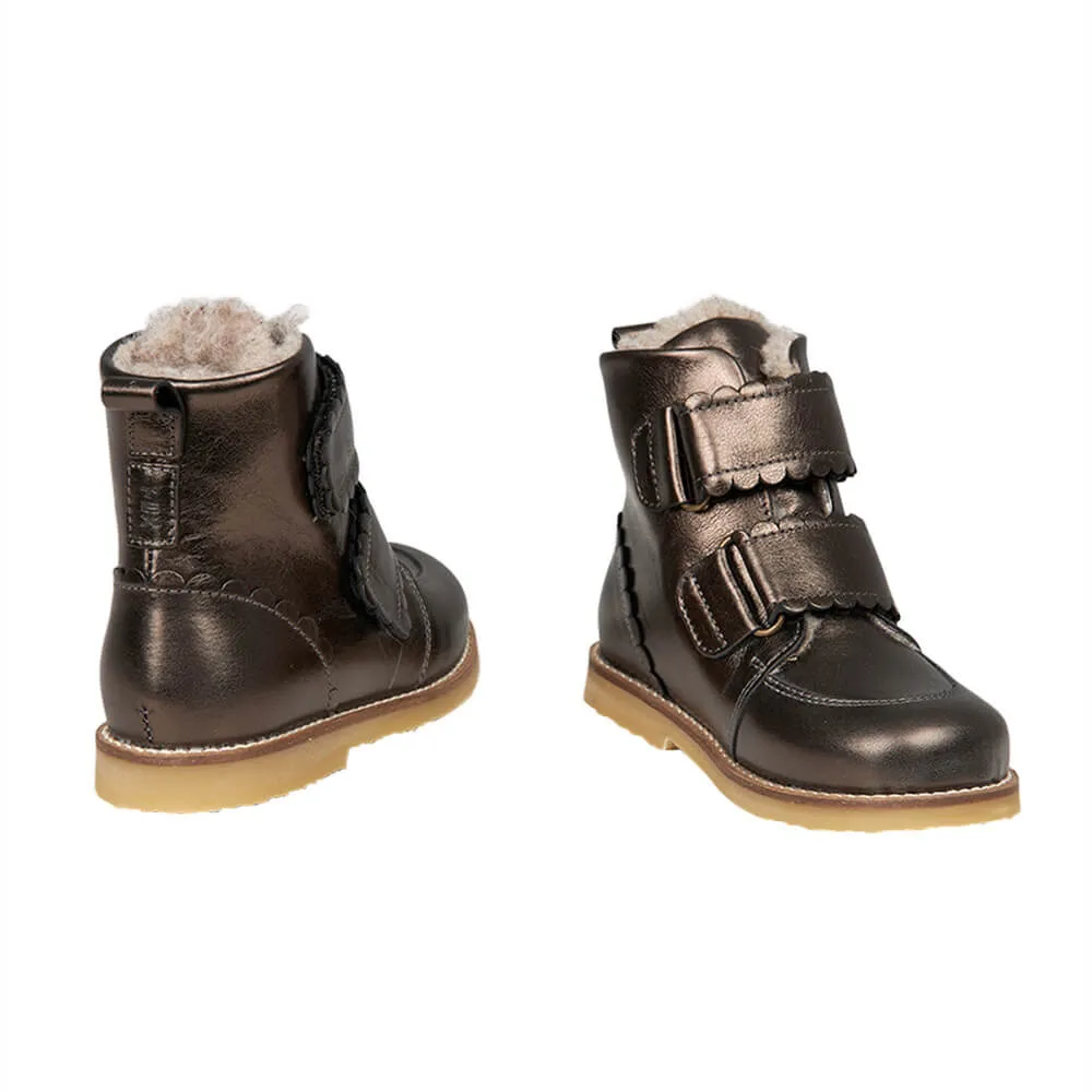 Scallop Winter Boots aus Chromfreien Premium Leder