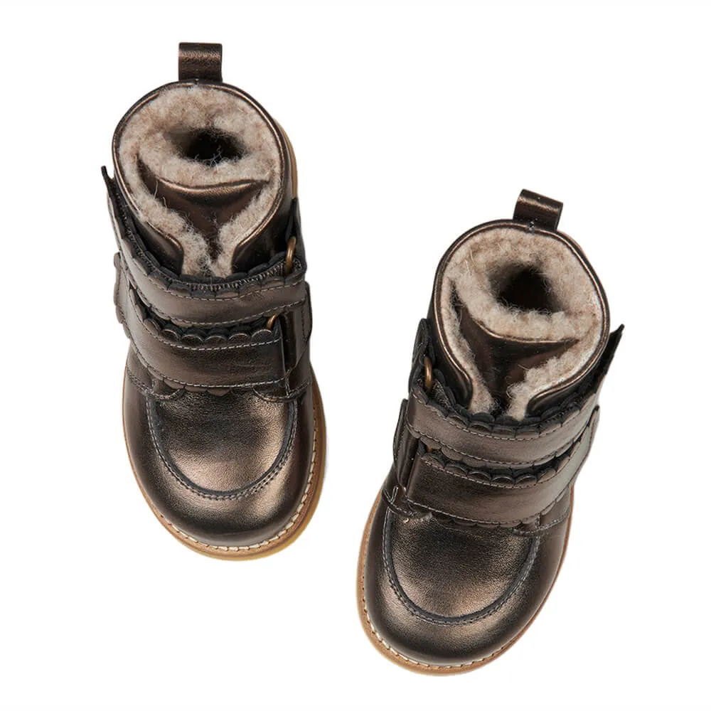 Scallop Winter Boots aus Chromfreien Premium Leder