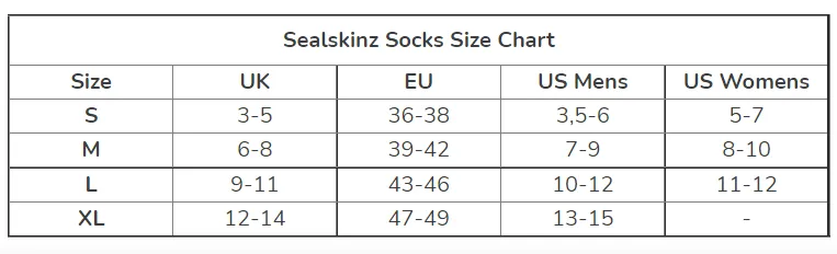 Sealskinz Wiveton Waterproof Warm Weather Mid Length Socks