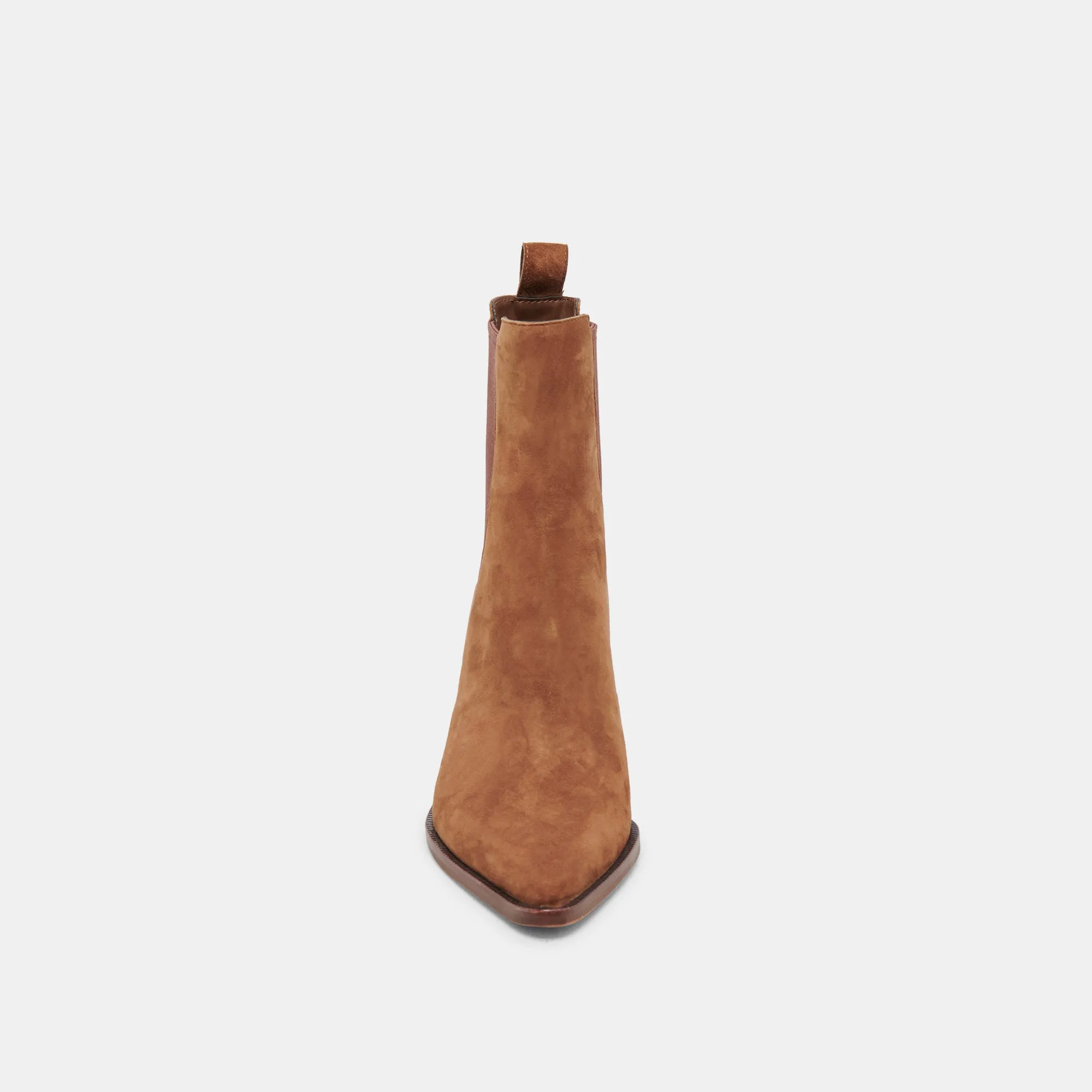 SHADIE H2O WIDE BOOTIES BROWN SUEDE