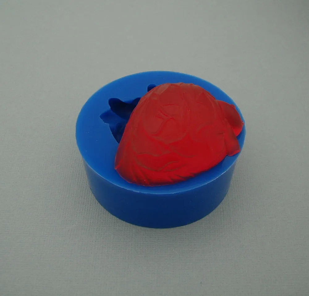 Silicon Mold Large Heart Jewelry Making Resin Polymer Clay