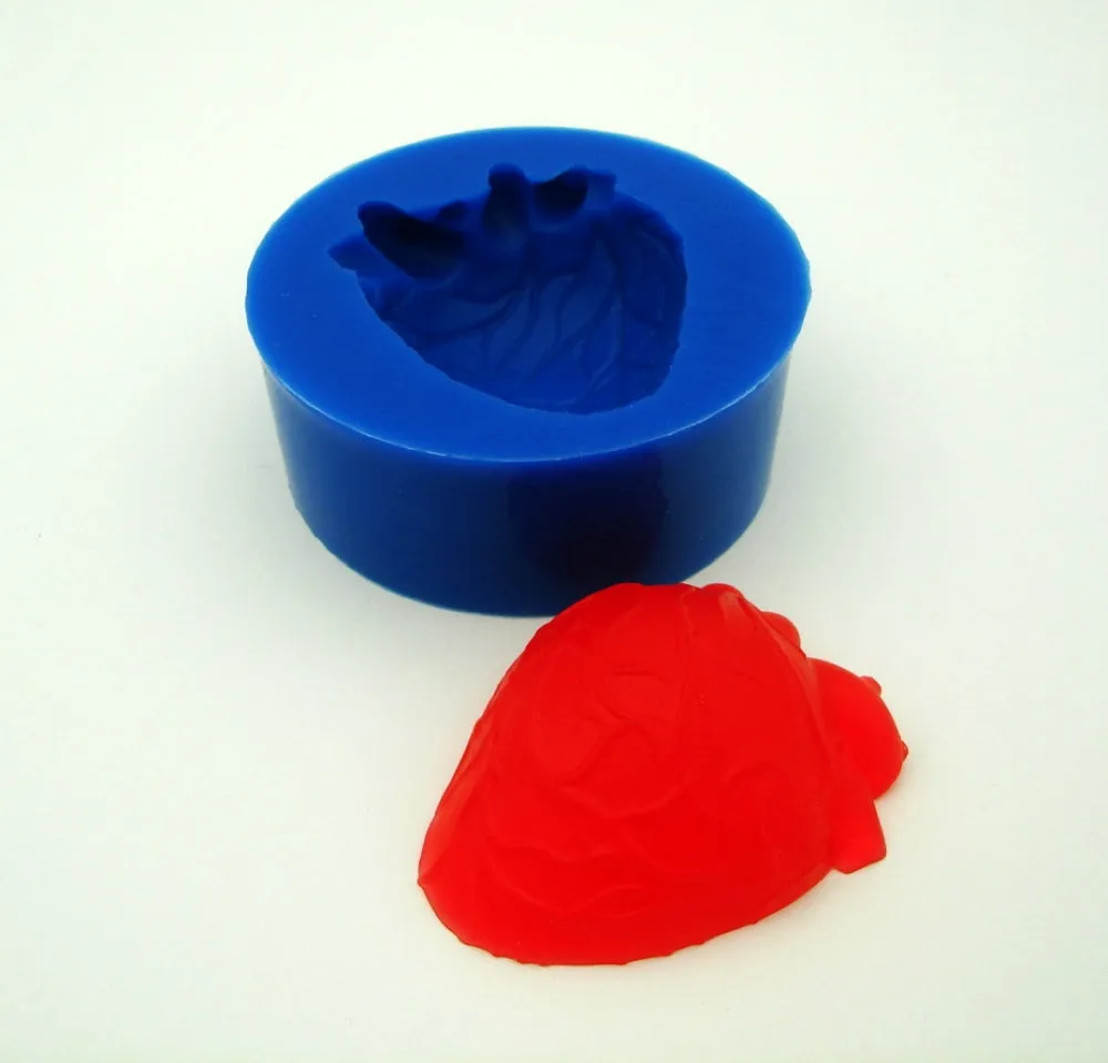 Silicon Mold Large Heart Jewelry Making Resin Polymer Clay