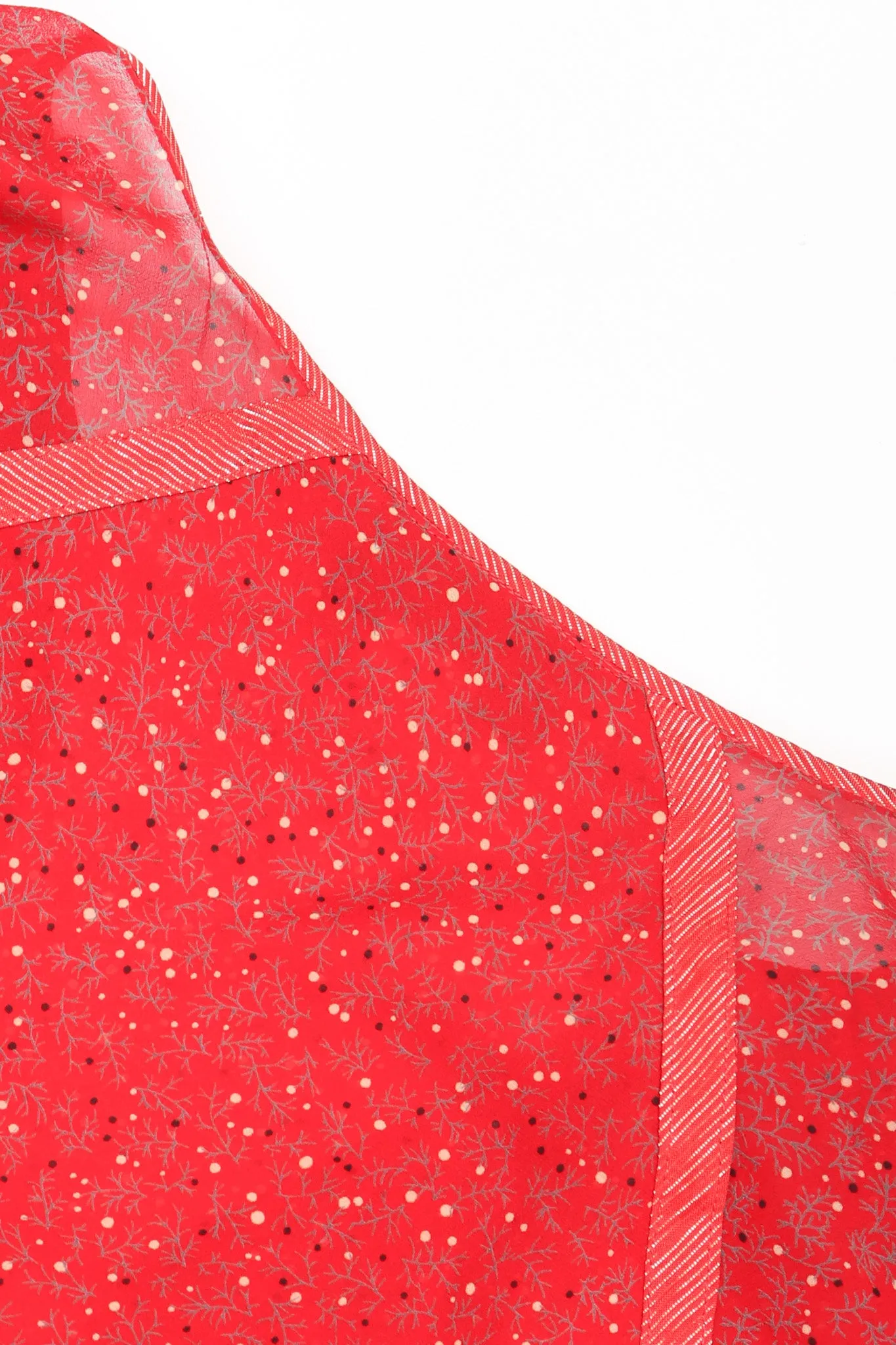 Silk Batwing Lamé Dress
