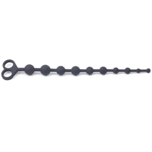 Sinful Flexible Anal Beads | Black