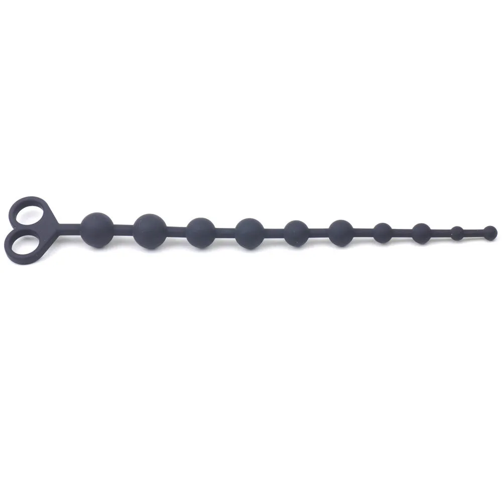 Sinful Flexible Anal Beads | Black