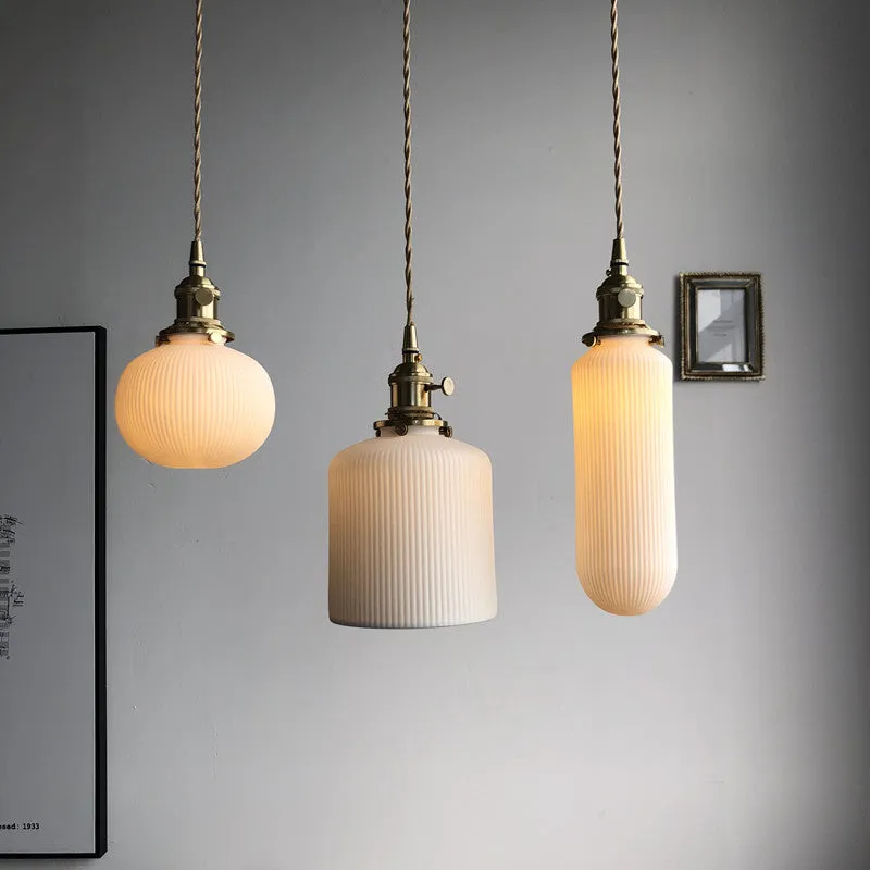 Sjöborre art deco pendant light