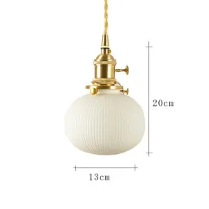 Sjöborre art deco pendant light