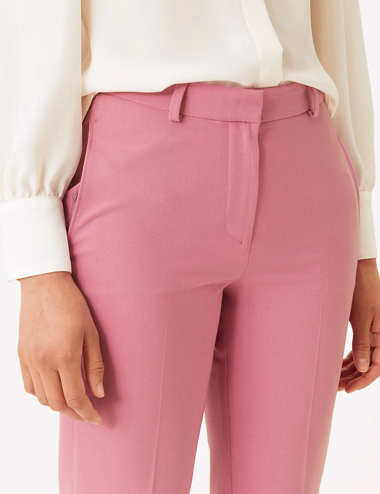 Slim Leg Ankle Grazer Trousers