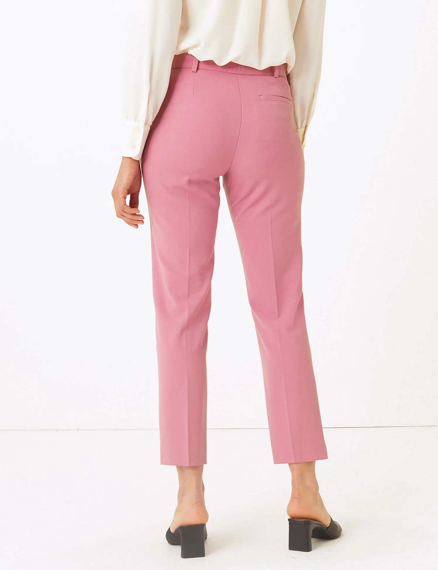 Slim Leg Ankle Grazer Trousers