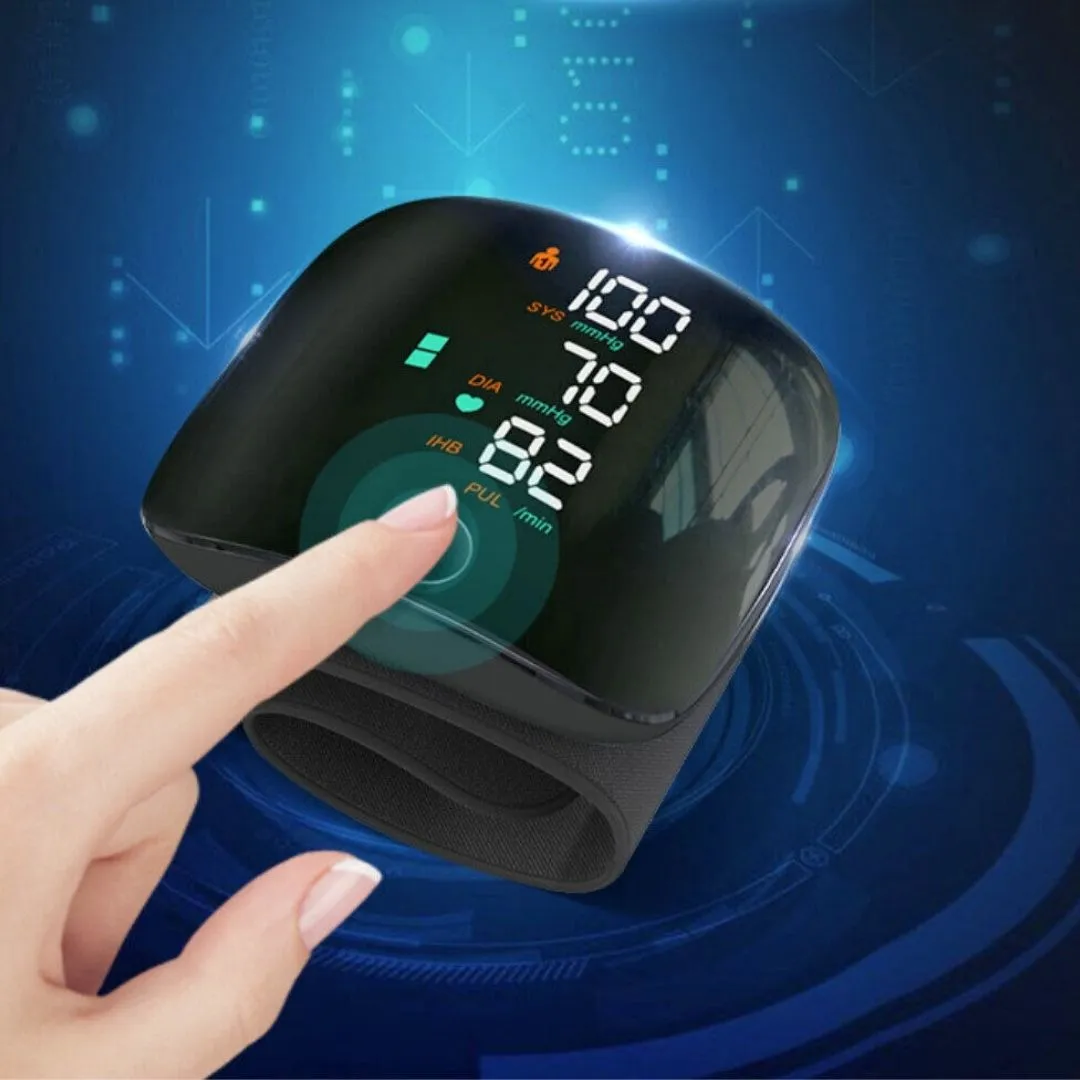 Smart Wrist Blood Pressure Monitor