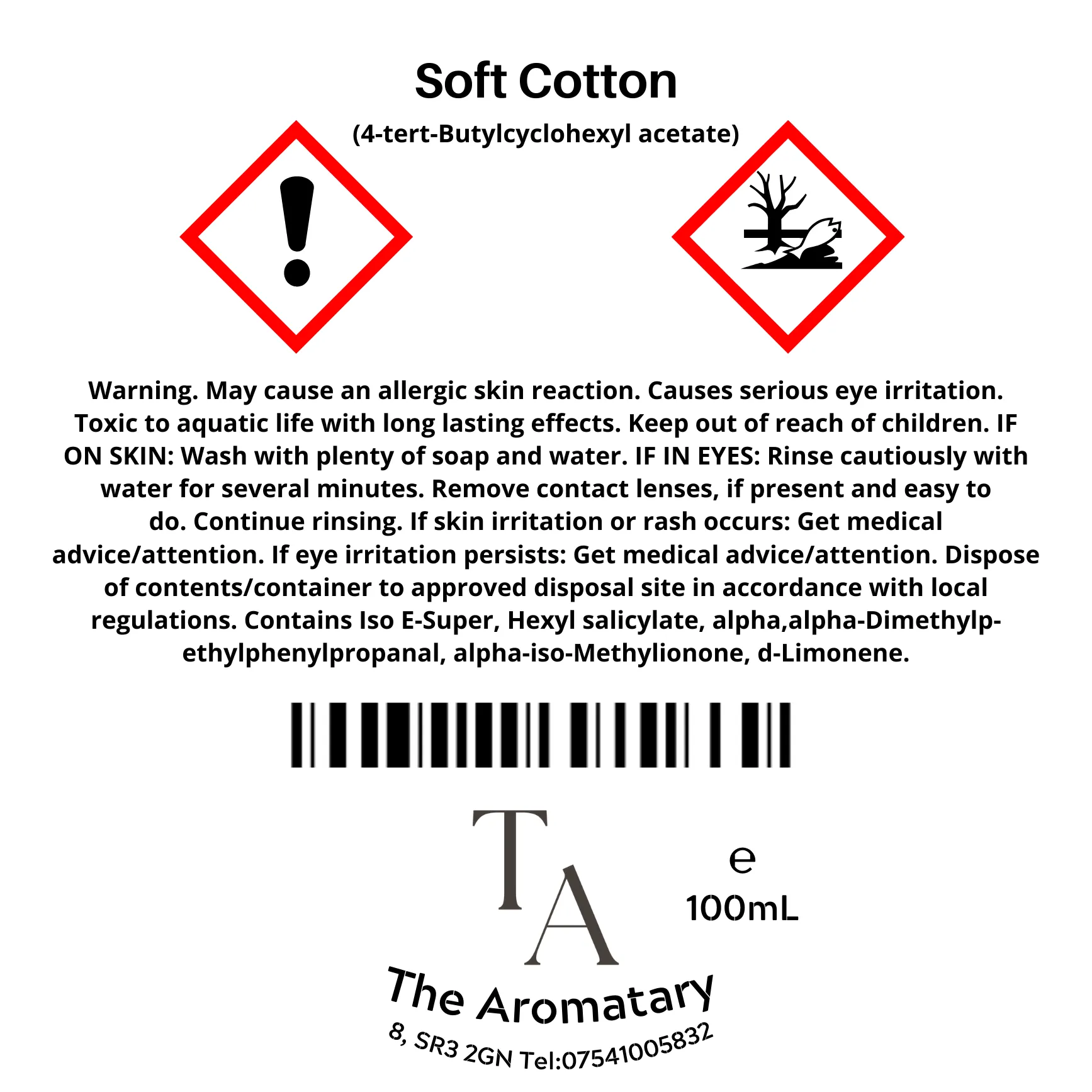 Soft Cotton Reed Diffuser