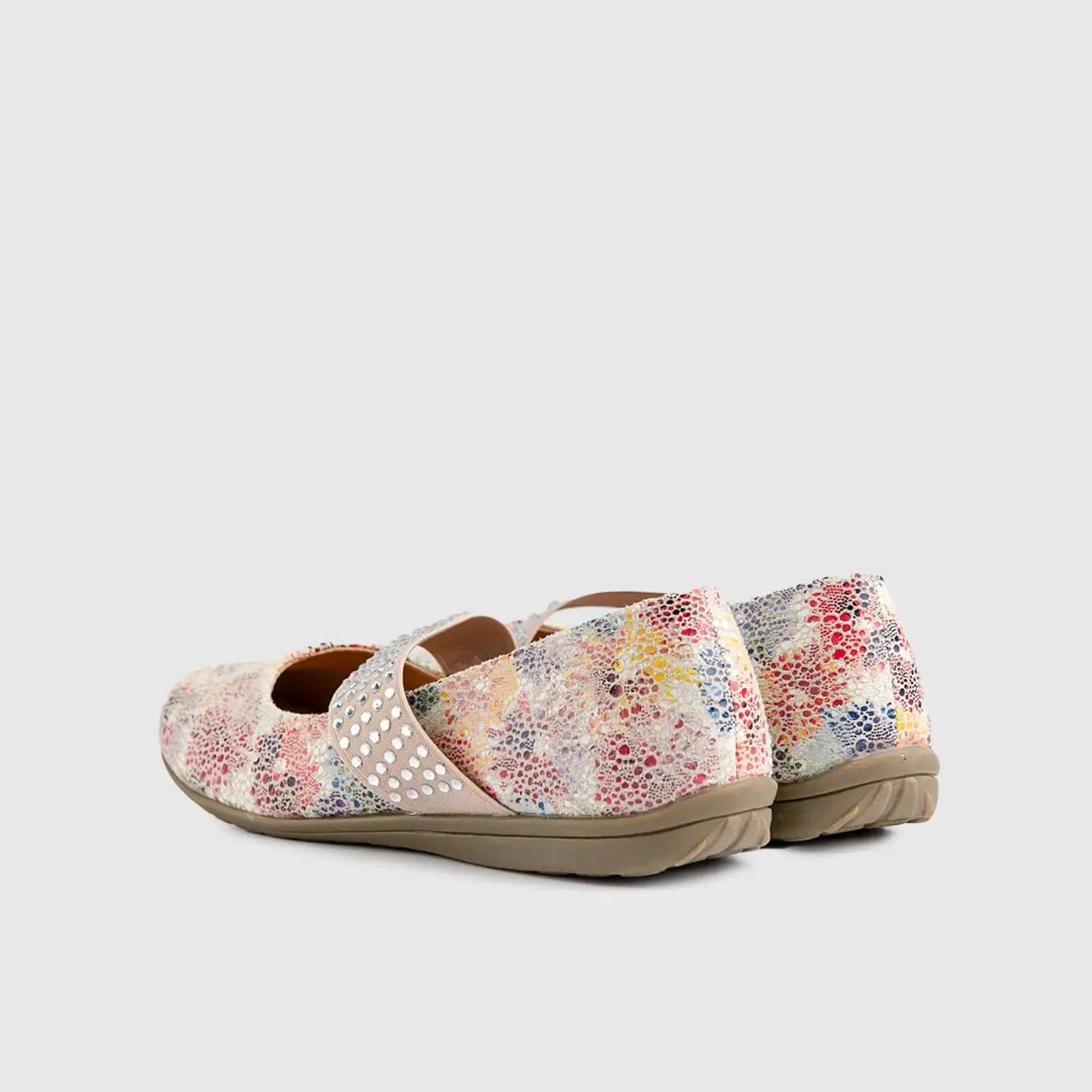 Soft Style Dominga Pump 01455 Beige Multi