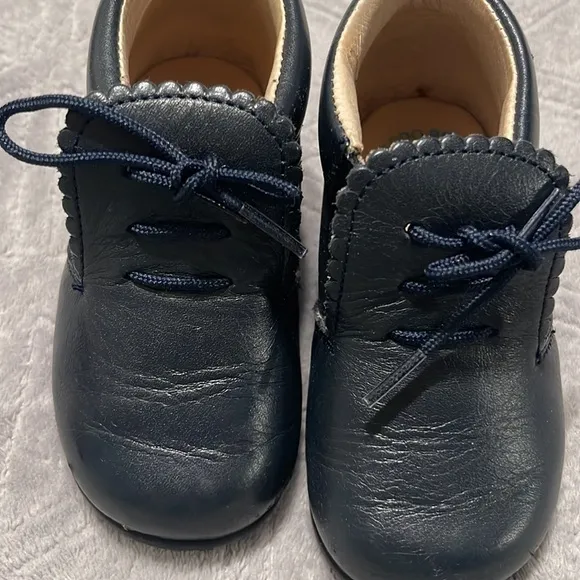 Spanish style navy booties