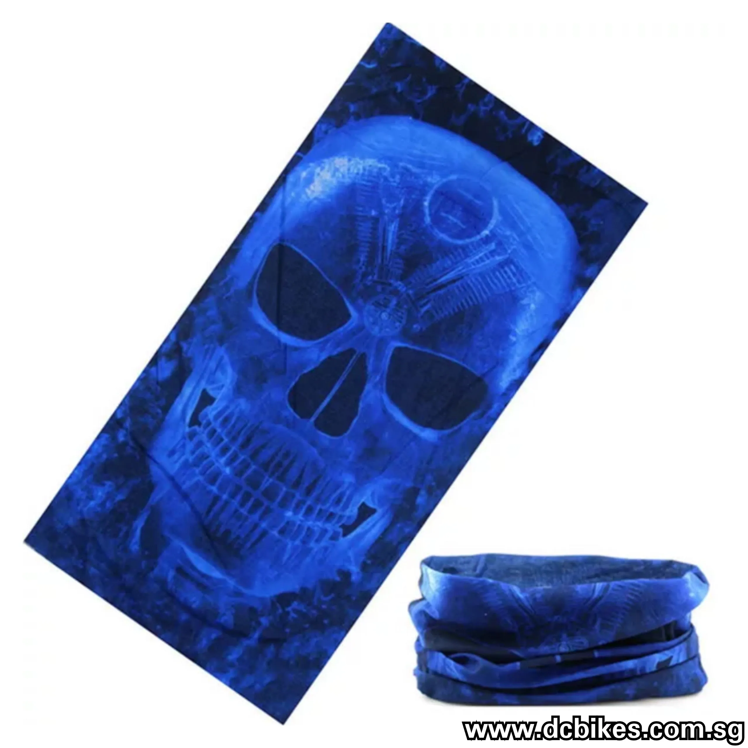 Speed Demon Mask Scarf Half Face On Neck 2 Styles Bandana