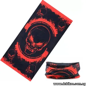 Speed Demon Mask Scarf Half Face On Neck 2 Styles Bandana