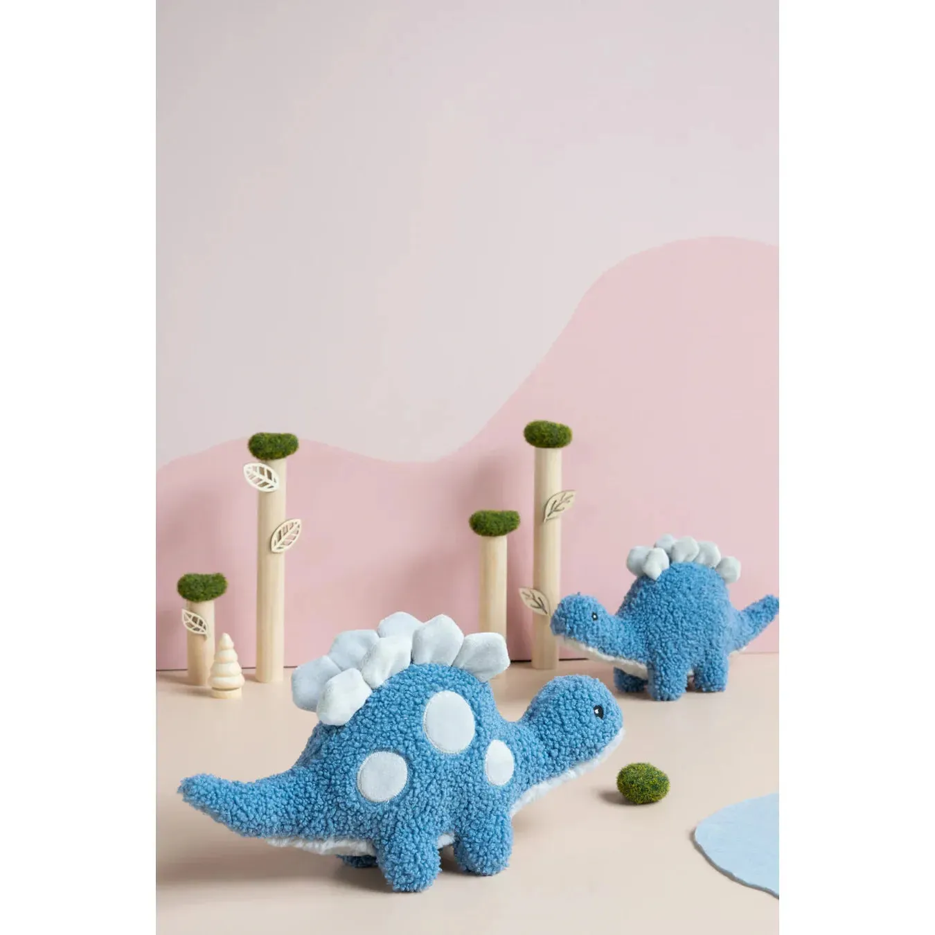Stu the Stegosaurus - Blue