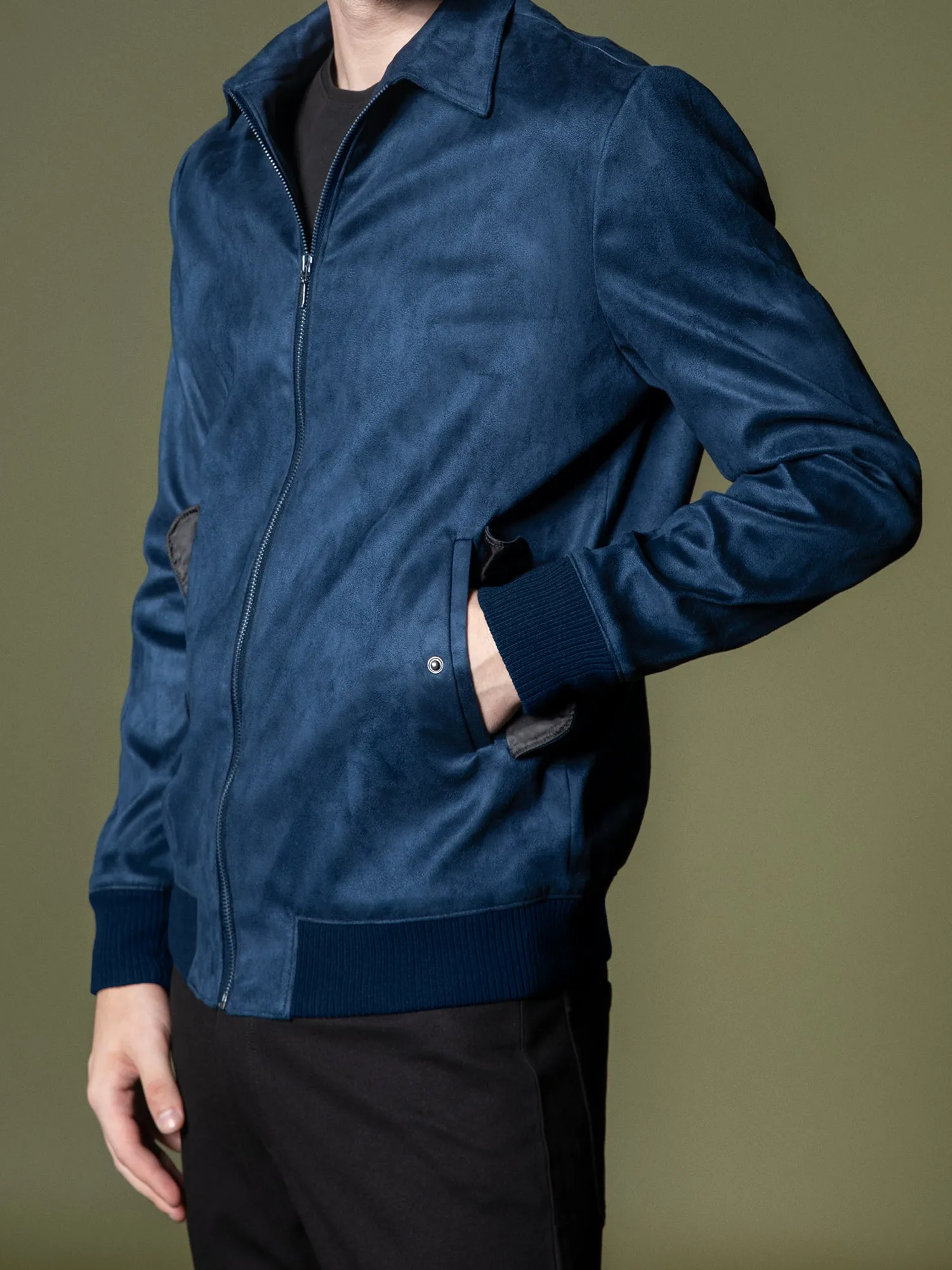 Suede Bomber