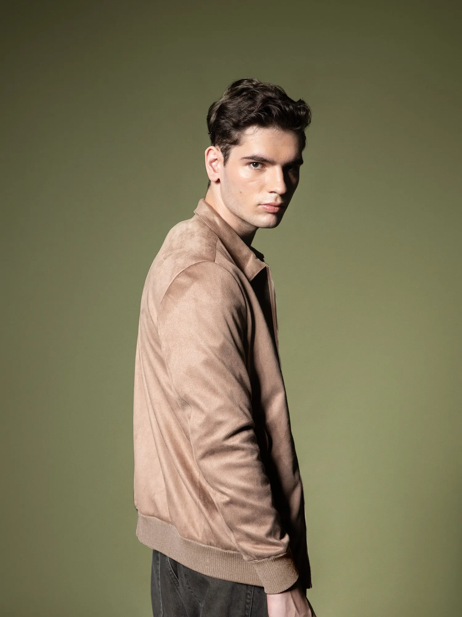 Suede Bomber