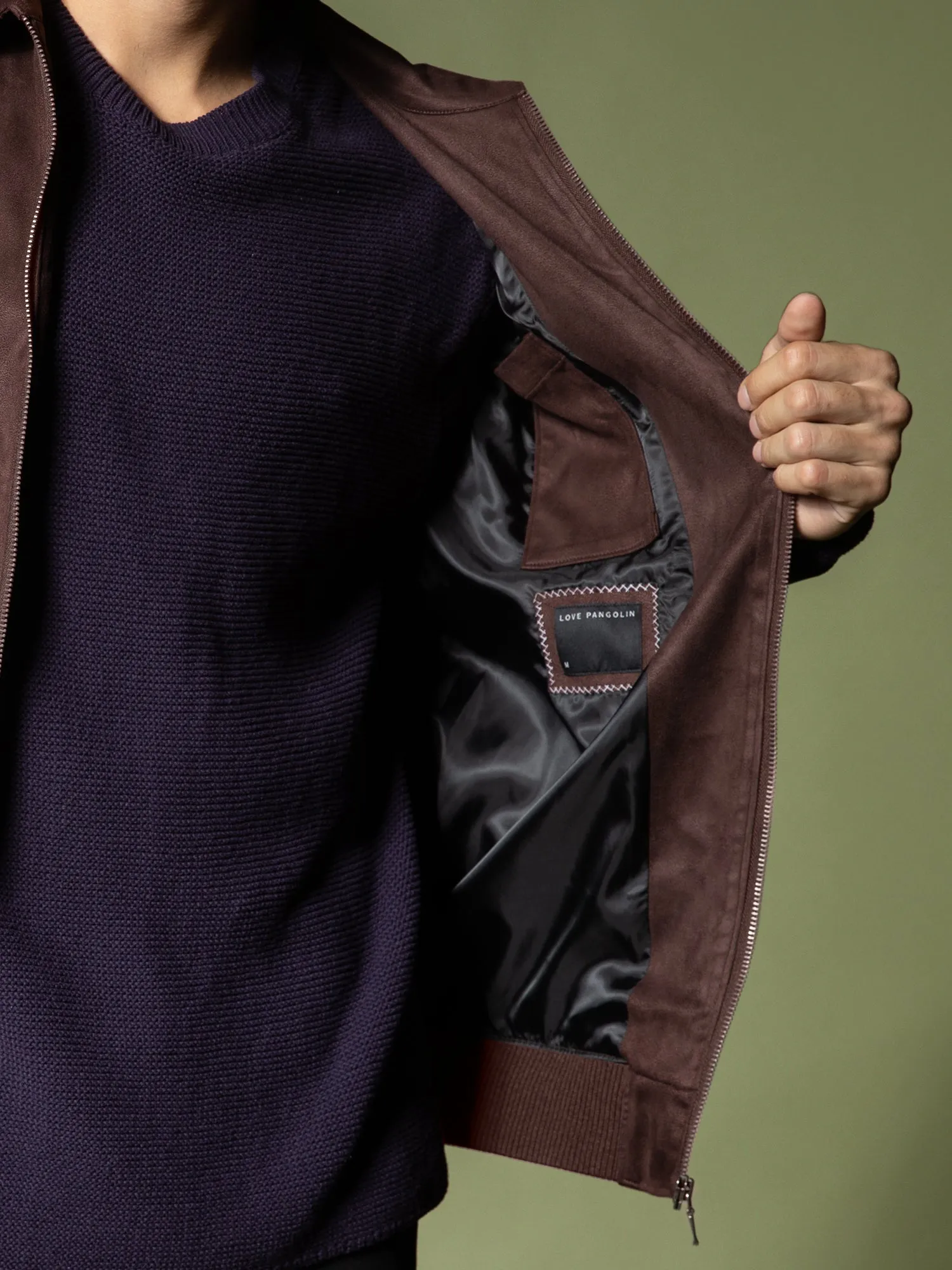 Suede Bomber